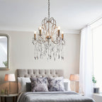 Luminosity Designs - Windsor 5 Light Aged Chandelier - Luminosity Designs Ltd