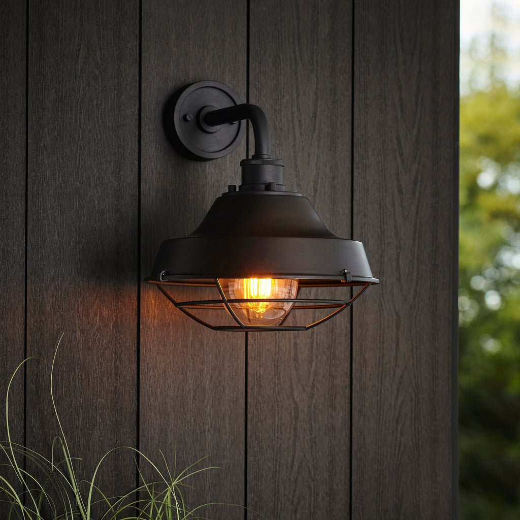 Luminosity Designs - York Industrial Style Wall Lantern - Luminosity Designs Ltd